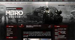 Desktop Screenshot of metrogame.cz